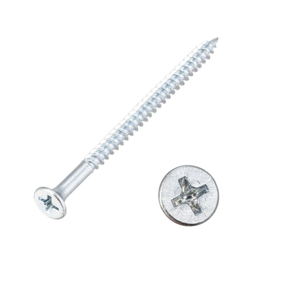 Image of Speed Pro D4 3.5 X 50mm Drywall Screws Bright Zinc Plated Box Of 1000