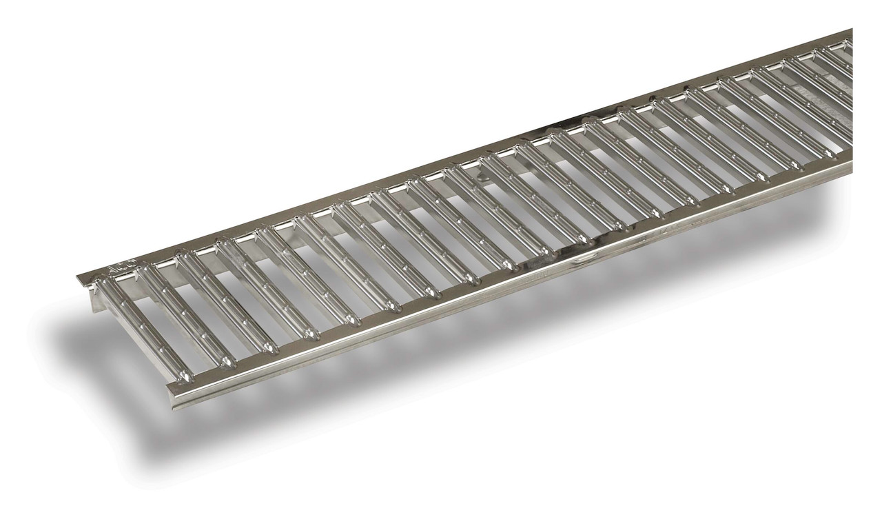 Product image for ACO A15 Gratings Polished Stainless Steel 1000mm