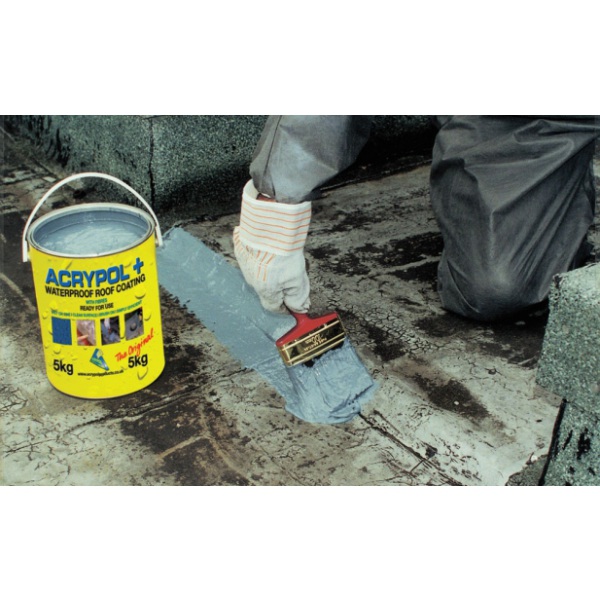 Image of Acrypol+ Roof Coating Grey 5kg