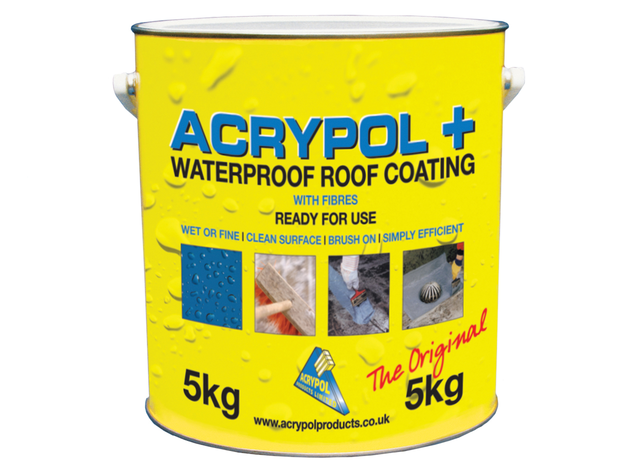 Product image for Acrypol+ Roof Coating Grey 5kg