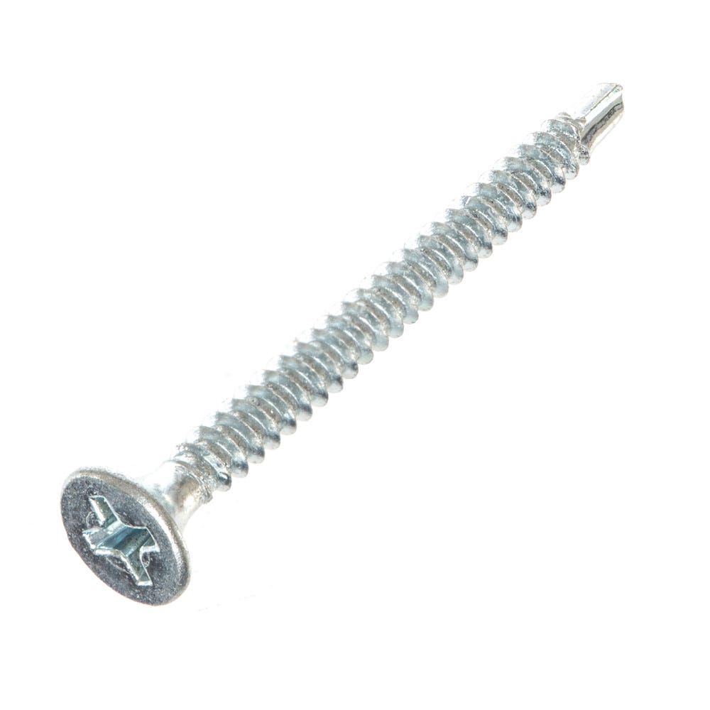 Product image for Speed Pro 3.5 X 38mm Bright Zinc Plated Self-drilling Drywall Screws Pack Of 1000