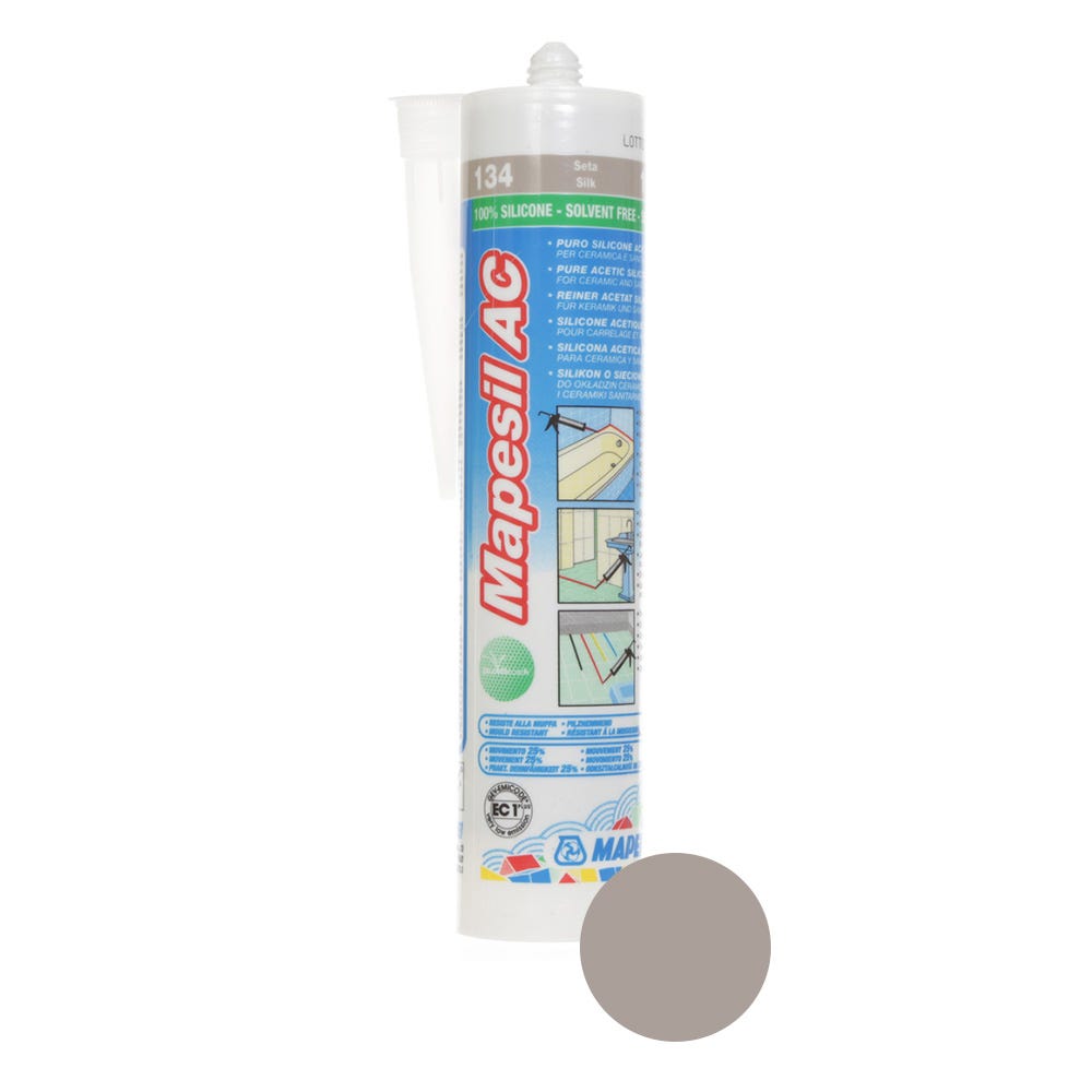 Product image for Mapei Mapesil AC Silk (134) Silicone Sealant 310ml