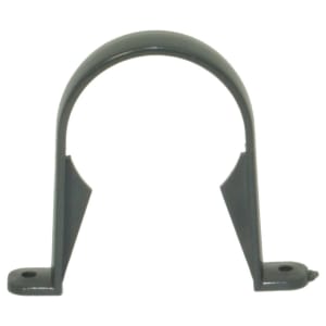 Product image for FloPlast Anthracite Grey 68mm Round Downpipe Clip