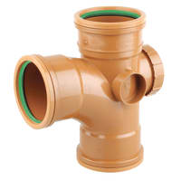 Product image for Wavin OsmaDrain D/S Equal Access Junction 87.5° 110mm