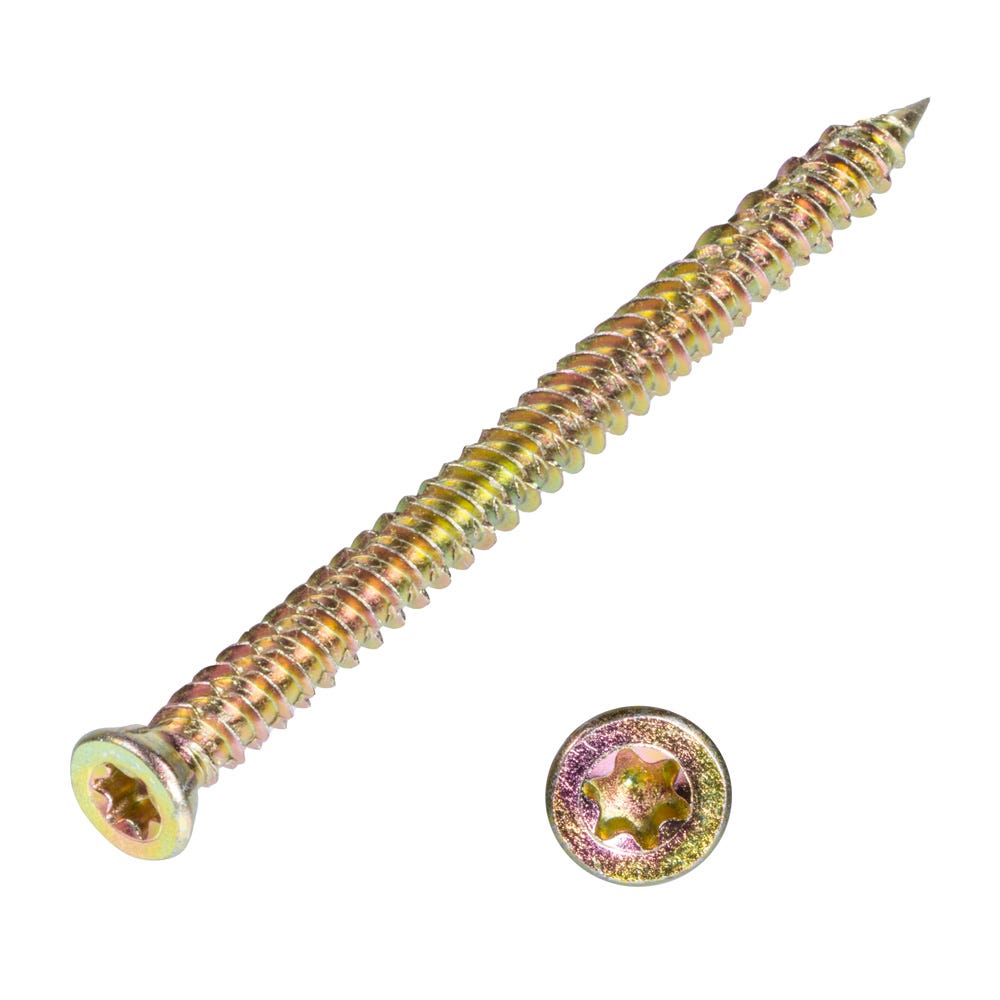 Product image for Speed Pro 152mm Masonry Frame Screws Pack Of 25