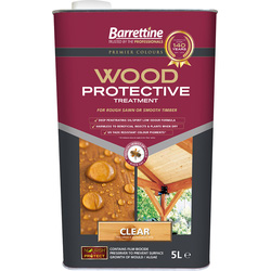 Product image for Barrettine Wood Protective Treatment 5L Clear