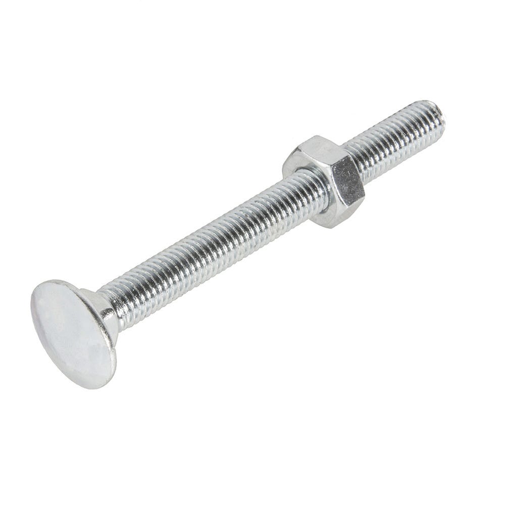 Image of Speed Pro M10 X 100mm Cup Square Hex Bolt & Nut Pack Of 50
