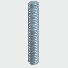 Product image for Threaded Rod 1000mm x M20 BZP Studding