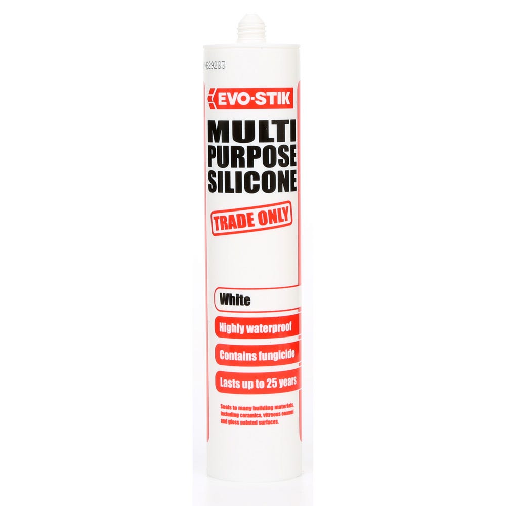 Product image for Evo-stik Multi Purpose Silicone White 280ml