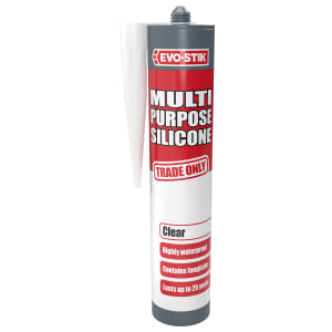 Product image for Evo-stik Multi Purpose Silicone Clear 280ml