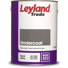 Product image for Leyland Trade 5Ltr Undercoat Dark Grey