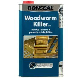Product image for Ronseal 1Ltr Woodworm Killer