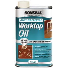 Product image for Ronseal 1Ltr Anti-Bacterial Worktop Oil