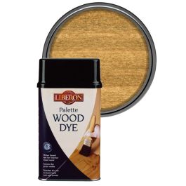 Image of Liberon 250ml Palette Wood Dye Light Oak