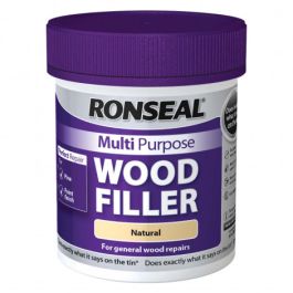 Product image for Ronseal 250g Multipurpose Wood Filler Natural
