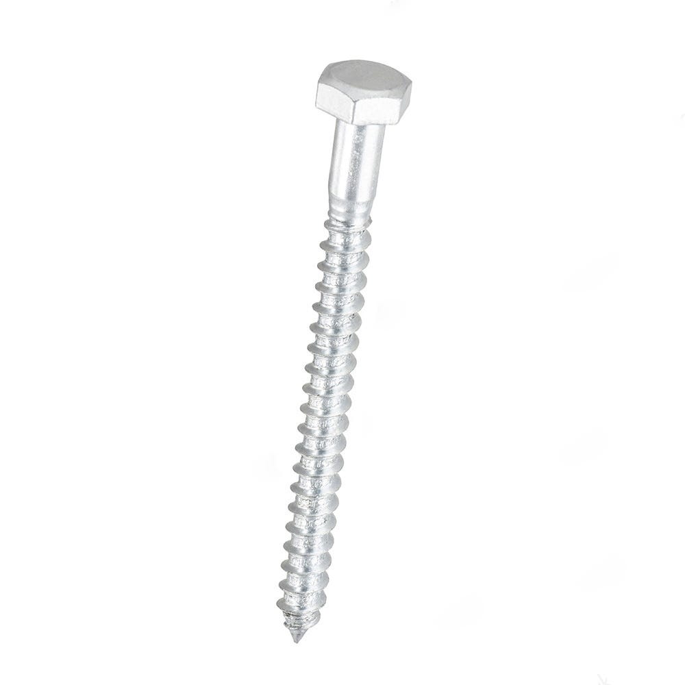 Product image for Speed Pro M10 X 50mm BZP Hex Head Coach Screws Bag Of 5