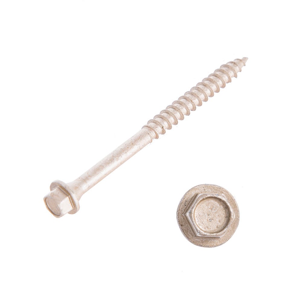 Product image for Speed Pro 6.0 X 100mm Hex Head Exterior Structural Screws Pack Of 100