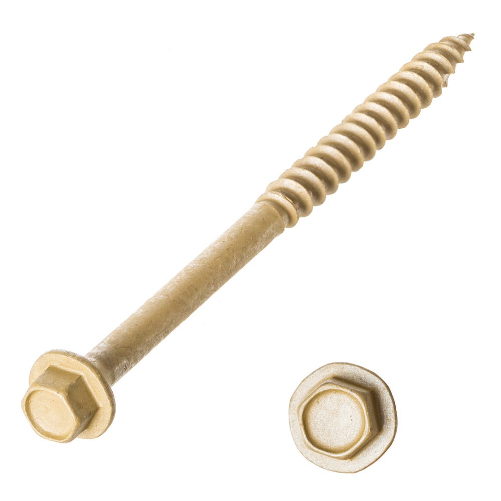 Image of Speed Pro 6.0 X 100mm Hex Head Exterior Structural Screws Pack Of 10
