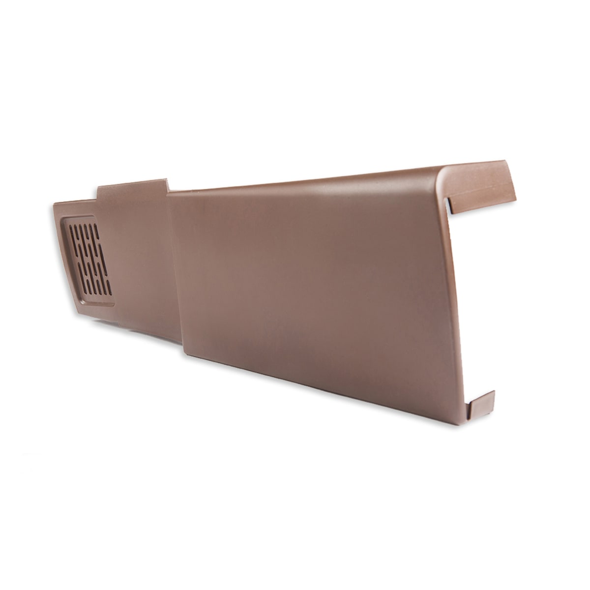 Product image for Timloc Dry Fix Verge Left Hand Piece For Profiled Tile Brown