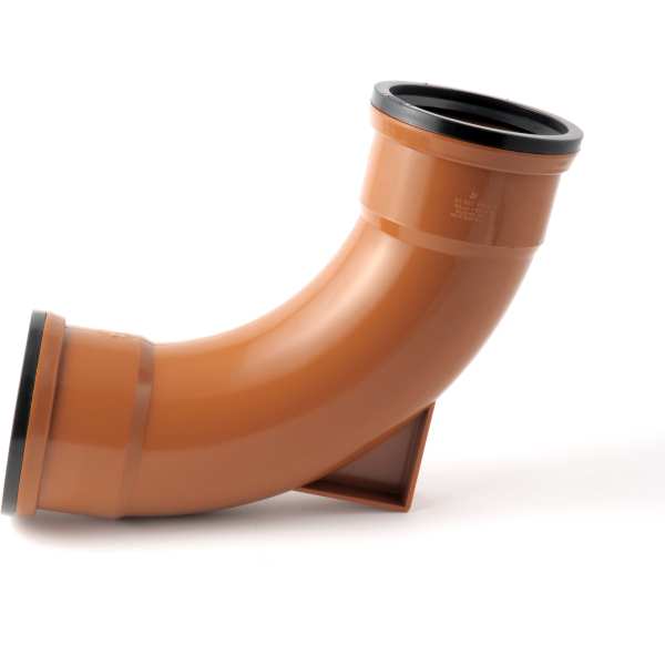 Image of Marley 110mm Long Radius Bend 87.5 Degree