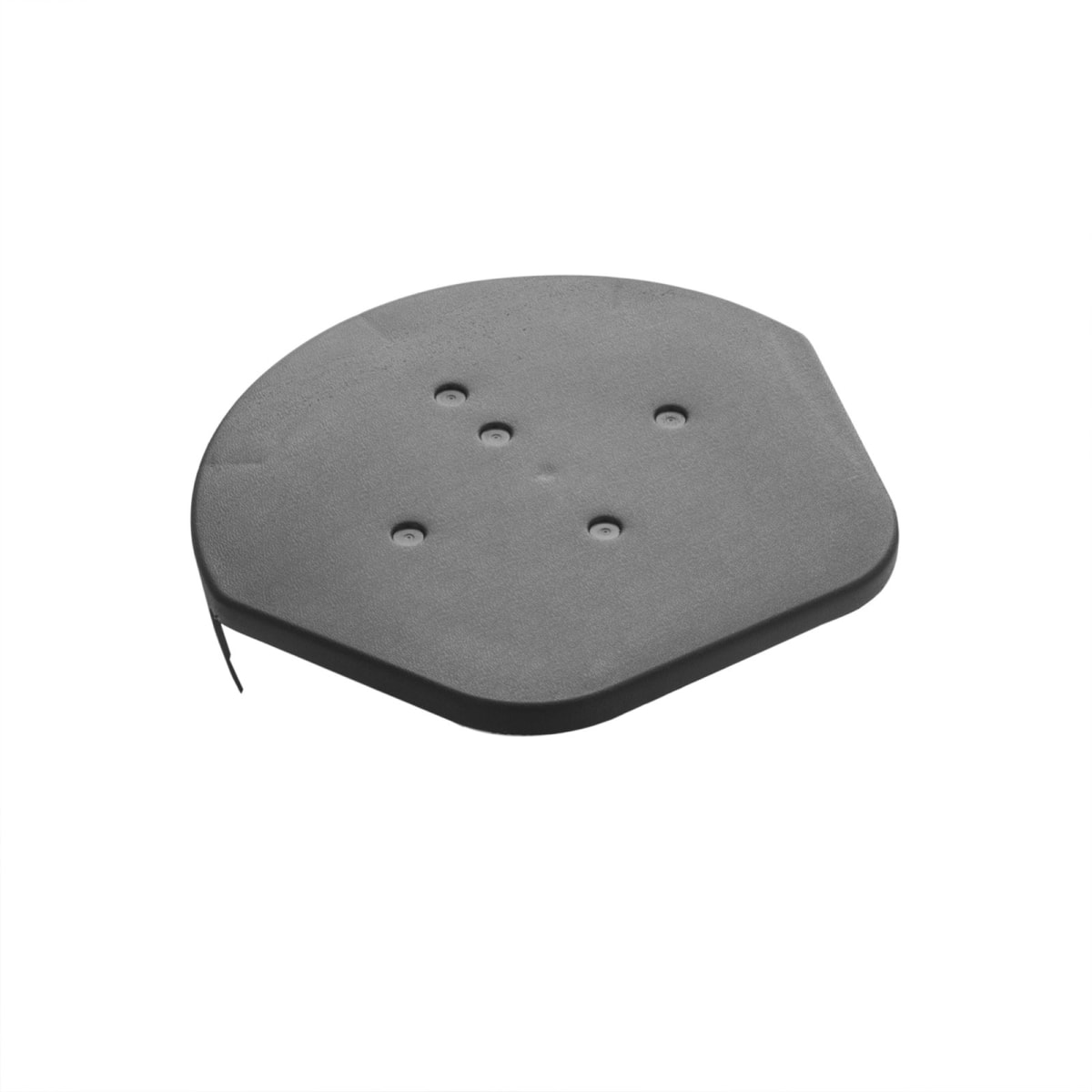 Product image for Klober Uni-click Half Round Ridge End Cap Slate Grey