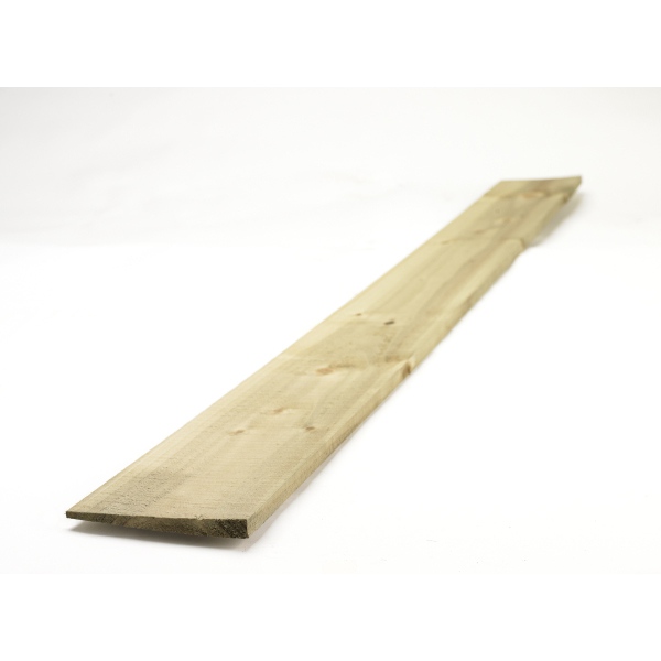 Product image for 22 X 125 X 2400mm Green Feather Edge Board