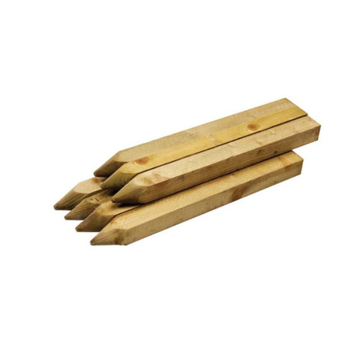 Product image for FSC Sawn Treated Green Pointed Peg 450 X 50 X 47mm