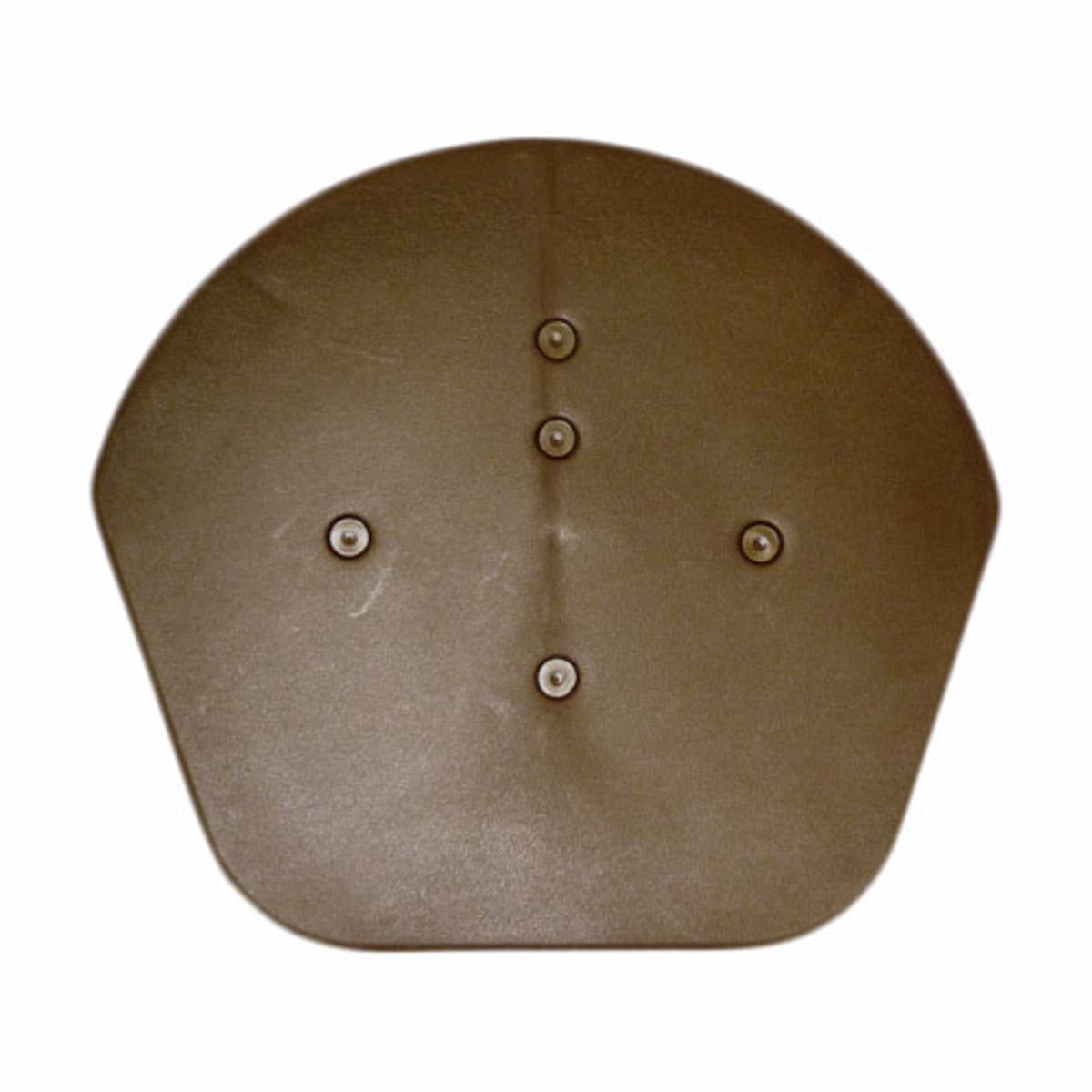 Product image for Klober Uni-click Dry Verge Half Round Ridge End Cap Brown