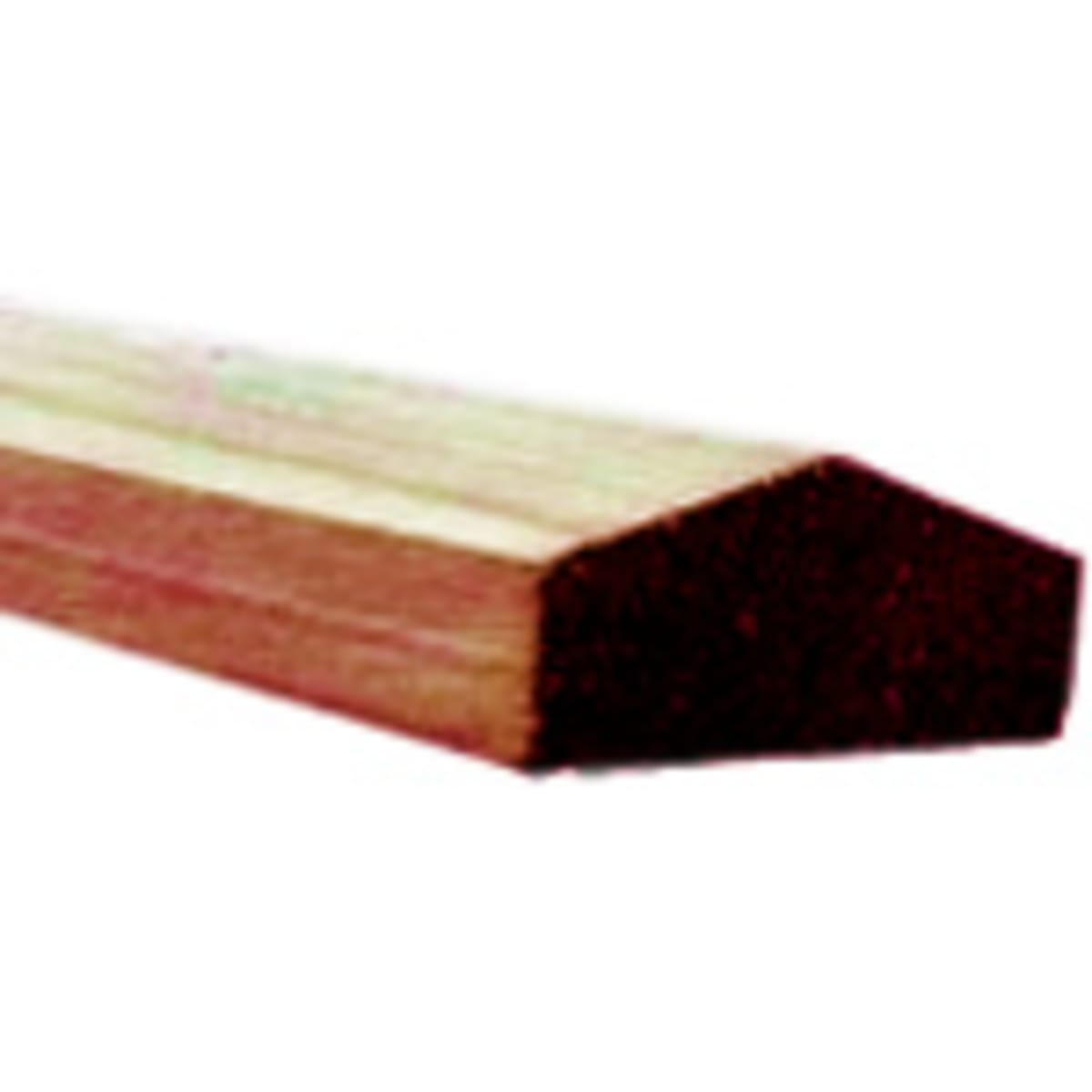 Product image for FSC Fence Capping Rail&nbsp;green Treated 3600 X 75 X 38mm