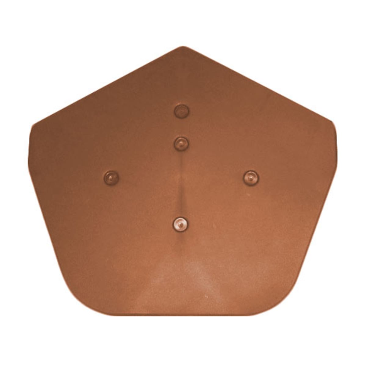 Product image for Klober Uni-click Dry Verge Universal Angle Ridge End Cap Terracotta