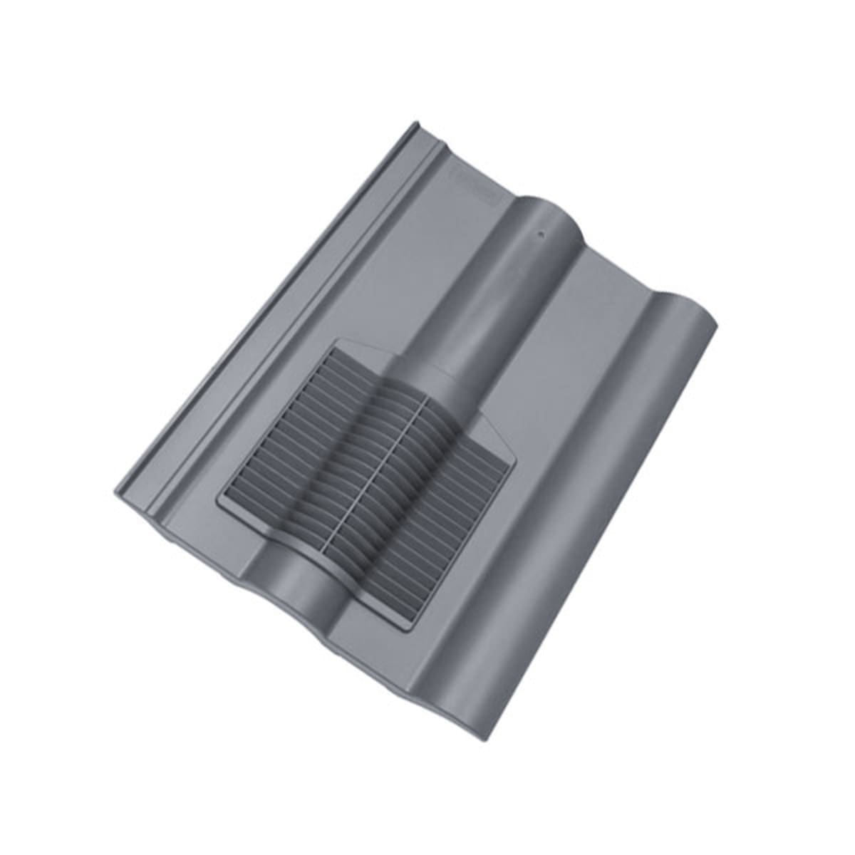 Product image for Klober Profile-line Double Roman Tile Vent 418 X 332mm Slate Grey