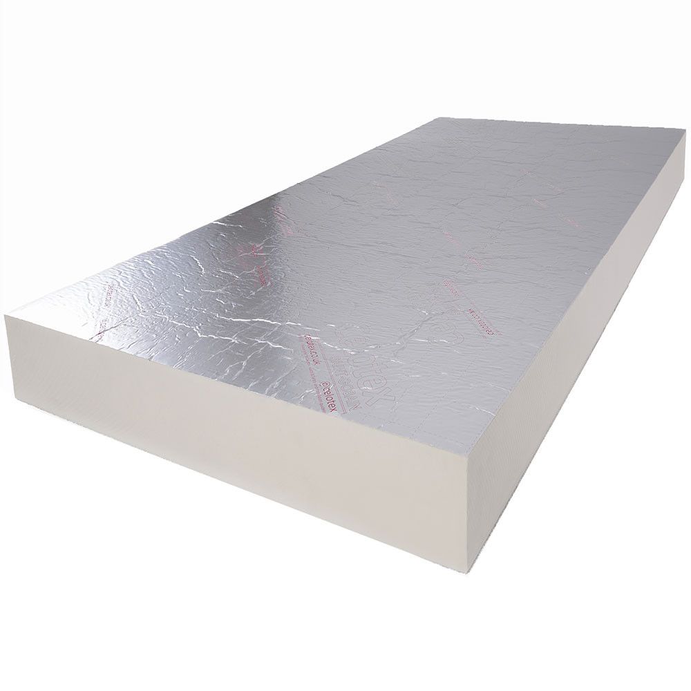 Product image for 120mm Celotex XR4120 PIR Insulation Board 2400mm x 1200mm