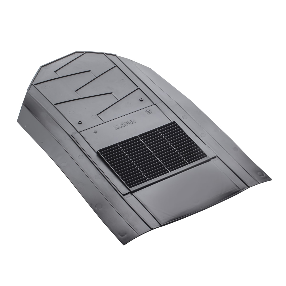 Product image for Klober Uni-line Slate Vent With Adaptor Grey