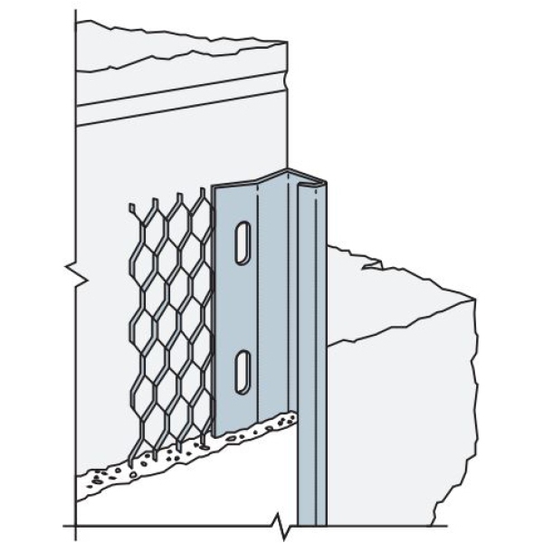 Product image for Simpson Strong-tie Plaster Stop Bead 13mm X 3m
