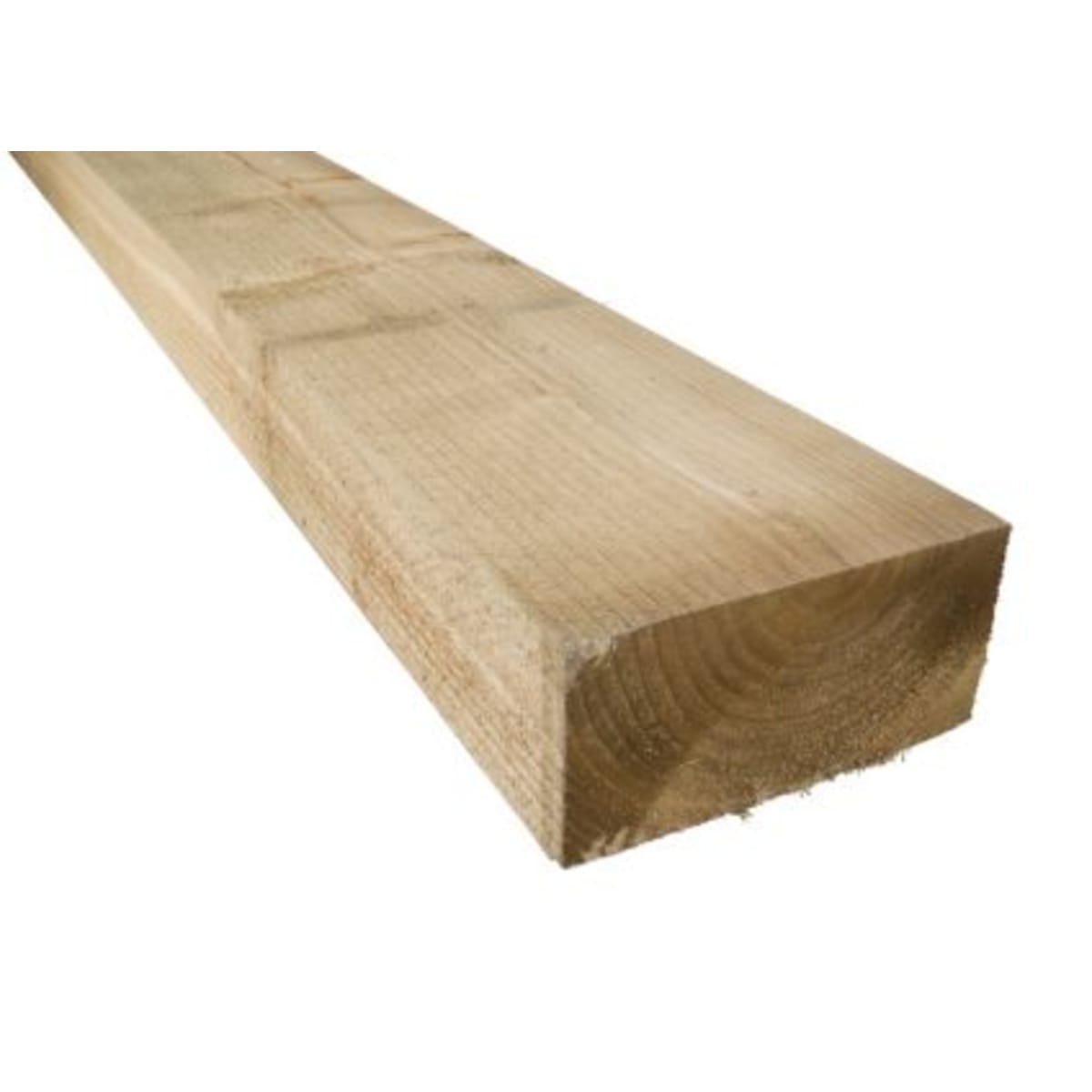 Product image for BSW Easi Incised Fence Post 1800 X 75 X 75mm Brown