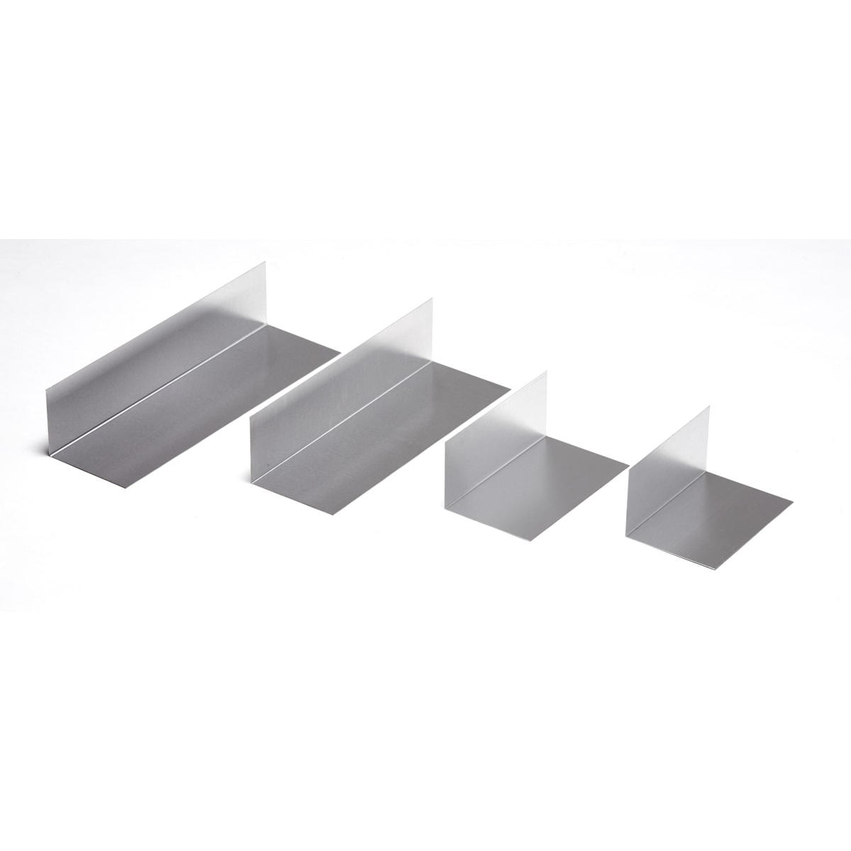 Image of BLM Aluminium Soaker 12 X 4 X 2 Chrome