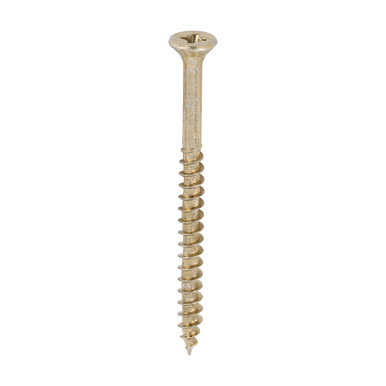 Product image for Timco Velocity Multi-Use Screws, PZ, Yellow, 4.5mm x 60mm, 200 Box