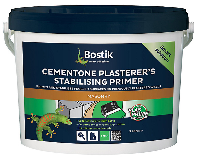 Product image for Bostik Cementone Green Stabilising primer, 5L Tub
