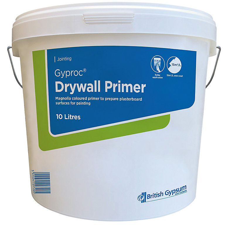 Product image for Gyproc Magnolia Drywall primer, 10L Tub