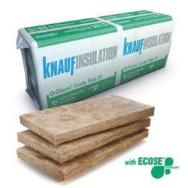 Product image for Knauf 85mm x 1200mm x 455mm Dritherm 32 Cavity Slab 2.73m2