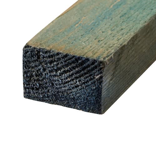 Product image for 25mm x 50mm BS5534 Graded Sawn Treated Roofing Batten (2" x 1") 4.8m