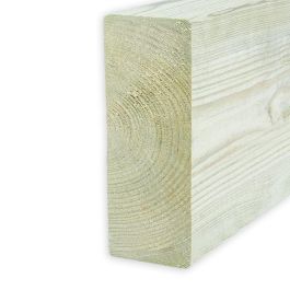 Product image for 47mm x 100mm x 6m Treated C24 Regularised Kiln Dried Sawn Timber (4 x 2)