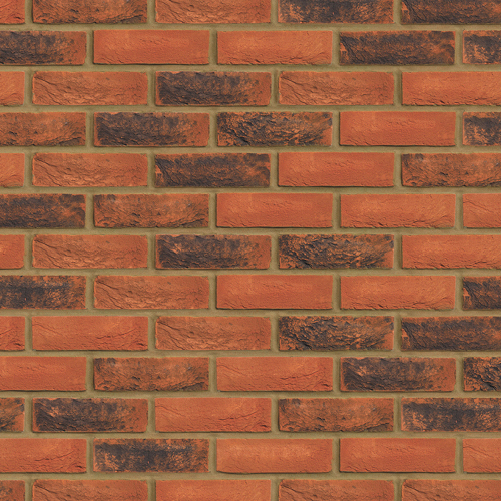 Product image for Forterra Chelsea Smoked Red Facing Brick 65mm | Pack of 495