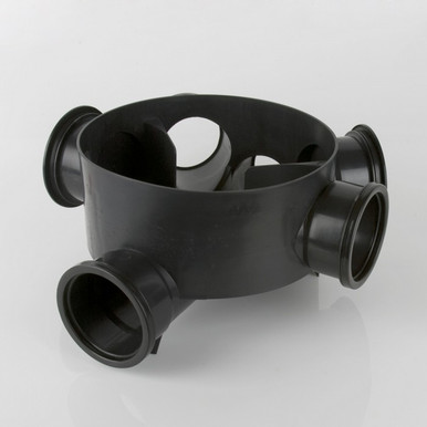 Product image for Brett Martin 315mm Shallow Inspection Chamber Base 110mm - B5494