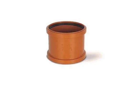 Product image for 110mm Polypropylene Double Socket Coupler