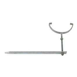 Product image for Brett Martin BRF4 112mm Half Round Galvanised Rise & Fall Bracket