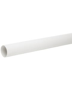 Image of 68mm Round Downpipe White 2.5m