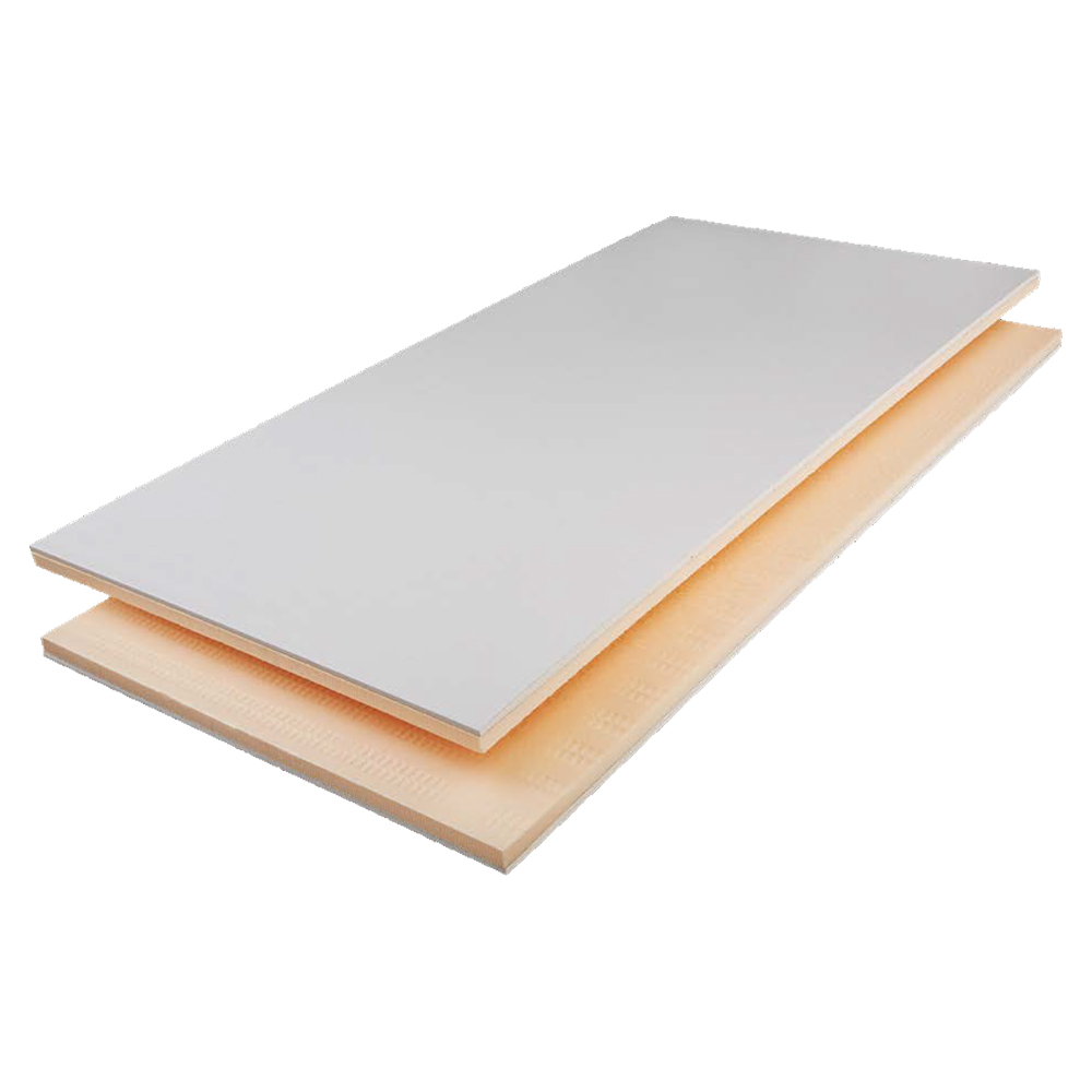 Product image for British Gypsum Gyproc ThermaLine PLUS Plasterboard Tapered Edge 2400mm x 1200mm x 40mm | 2.88m2