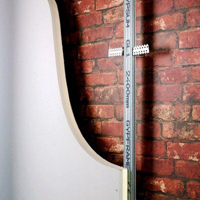 Product image for British Gypsum Gyproc ThermaLine PLUS Plasterboard Tapered Edge 2400mm x 1200mm 27mm | 2.88m2