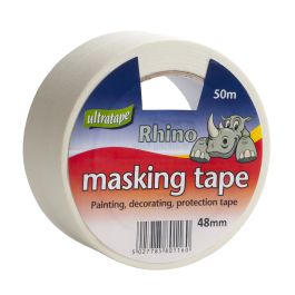 Product image for 48mm x 50m Masking Tape Roll